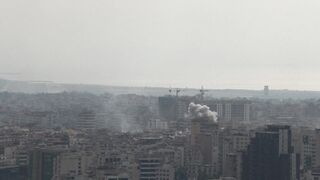 Airstrike hits Beirut's southern suburbs _ AFP.