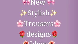 Trouser designs 2