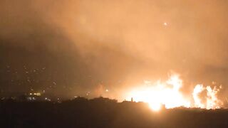 Israeli air strike hits southern suburbs of Beirut _ AFP.
