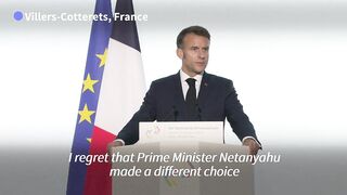 Macron regrets Netanyahu's choice for Lebanon ground ops _ AFP.