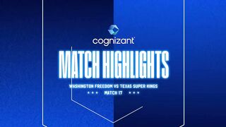 Cognizant Major League Cricket Game 17 Highlights _ Washington Freedom Vs. Texas Super Kings