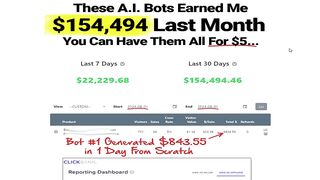 $5 AI Profit Bots Review: Ultimate Affiliate Marketing Bots