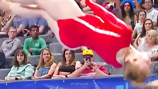Unlucky landing in women