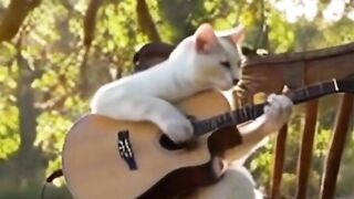 Viral Kucing juga bisa gini