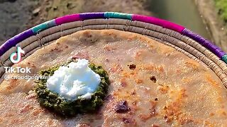 Desi Village Food????☕????