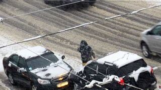 WINTER CAR CRASHES, ACCIDENTES DE COCHE EN INVIERNO