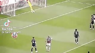 Impossible Goalkeeper save