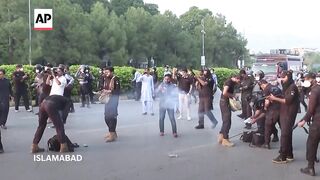 capital locked down to thwart rally supporting Imran Khan.