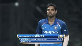 Bhuvaneshwar Kumar s Classic Swing Bowling Opening Spell vs Australia 2nd Odi 2017 , Kolkata