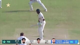 Gus Atkinson Gets Big Wicket Babar Azam _  vs England _ 1st Test Day 4, 2024 _ PCB _ M3G1K (1)
