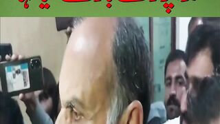 When Azam Swati was brought to court, what did Azam Swati say about Ali Amin Gandapur?