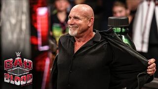 Goldberg jumps the barricade to confront Gunther Bad Blood 2024 highlights