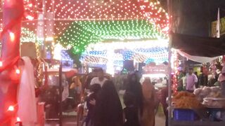 Indian culture Durga puja light