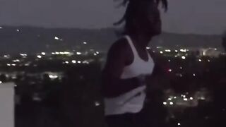 Lil Nas X Singing his new song 'Light again'