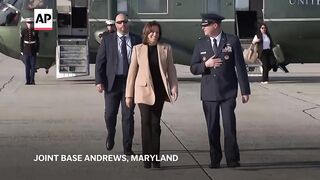 Harris says Trump is unfit for office after releasing her own medical records.