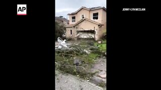 Videos show damage in Florida from Hurricane Milton and tornadoes.