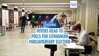 Lithuanians Vote in Parliamentary Elections