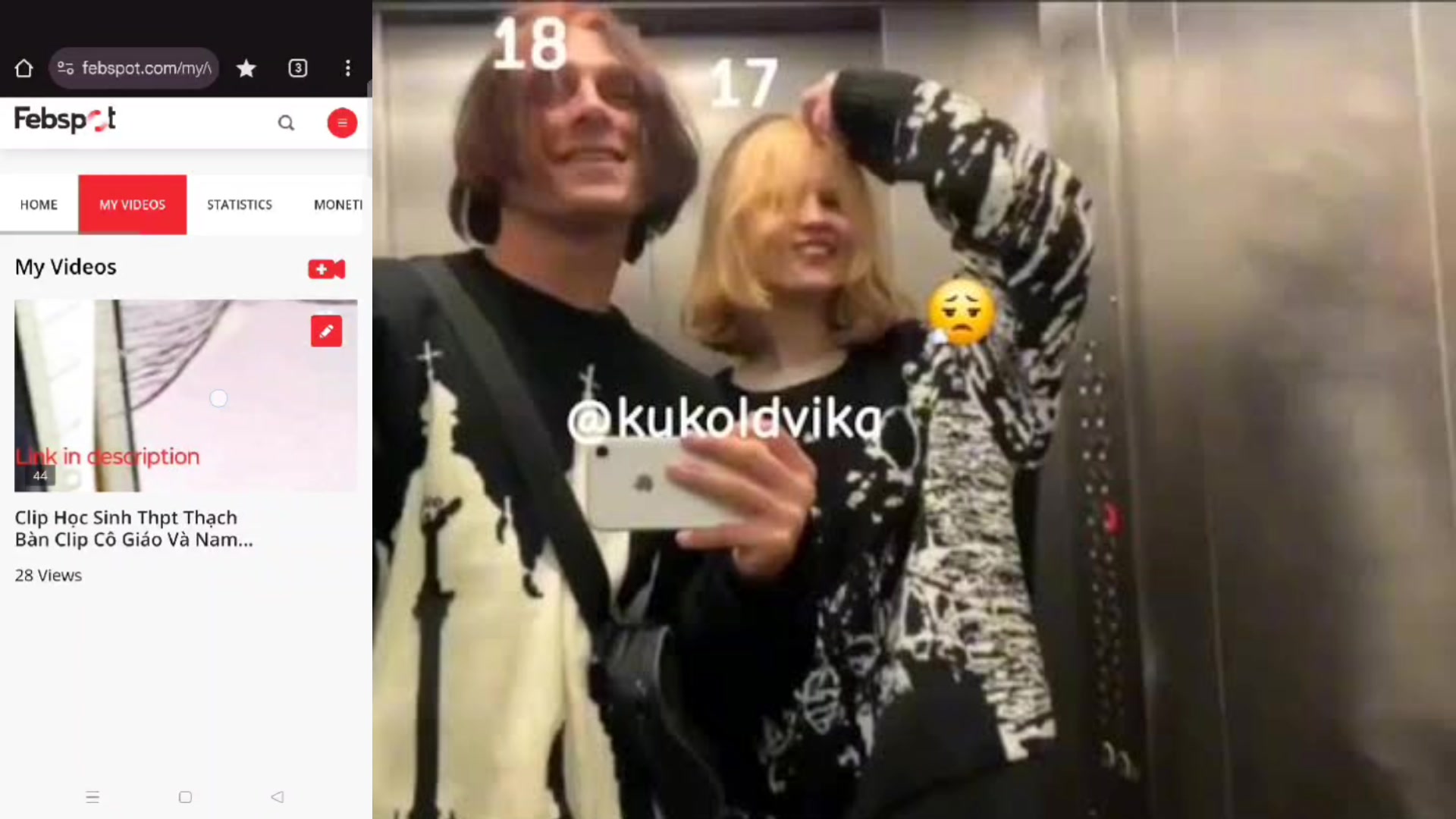VIKA VOVA JUMP LIVE ORIGINAL VIDEO