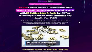 AI MasterSuite Review: Unlock 20+ Tools For Your Online Business