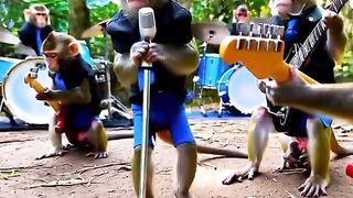 The monkey a song