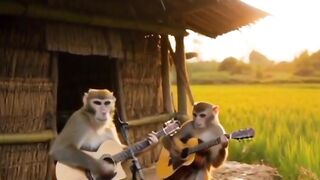 Monyet ini viral lagi