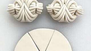 Bread rolls bun shapes