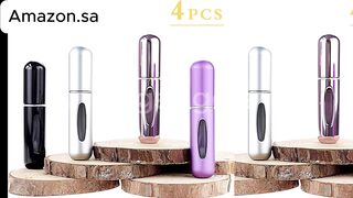 Refillable Mini perfume bottle portable aluminum atomizer . (Pocket perfume)