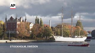 Colours change in Stockholm as fall comes to Sweden's capital.