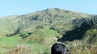 Vacation in bromo montain