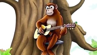 Monyet Bisa Main Gitar Kawan viral