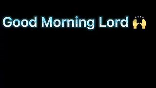 Beautiful morning prayers