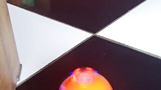 Gasing mainan led dan musik