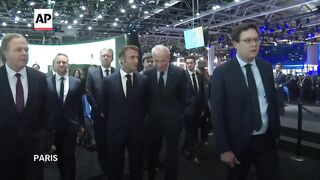 Paris Motor Show opens during a brewing EV trade war between the EU and China.