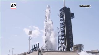 NASA's Europa Clipper launches toward Jupiter’s moon.