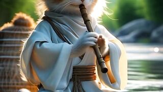 cat is singing song
