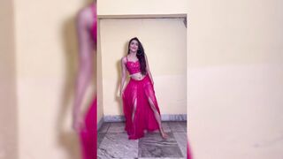 Indian Girl Samarpita Dance