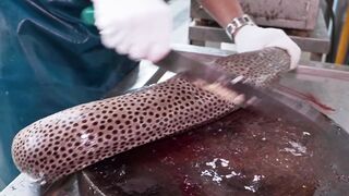 Amazing！Giant Moray Eel, Grilled