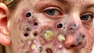 Blackheads Removal | Acne Treatment and Very Satisfying Satisfying Pimple pop #blackheads