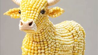 Corn art