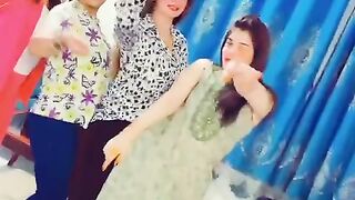 4 beautiful  enjoying a dance , Awww