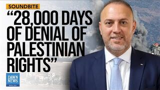 Zomlot Highlights 67 Years of Israel's Illegal Occupation in Palestine