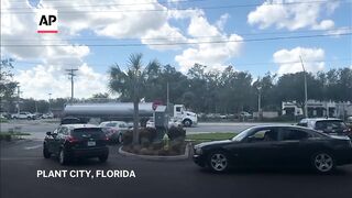 Hurricane Milton relief efforts continue at disaster relief centers.