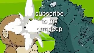 TEAM GODZILLA vs KONG: If Boundary Changes ? | Godzilla Cartoon Compilation