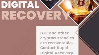 RECOVER SCAMMED USDT OR BTC THROUGH RAPID DIGITAL RECOVERY