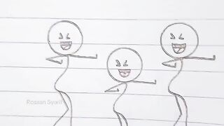 Dance cartoon animation