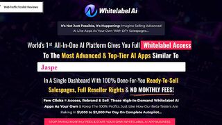 Whitelabel AI Review – Unlock Profits by Rebranding AI Tools Like ChatGPT & Dall-E