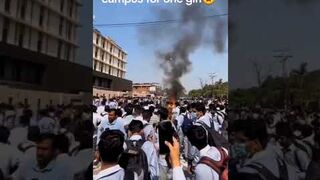 Student power destroy all pgc campus