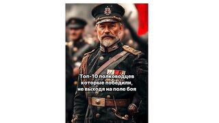 ТОП 10 ВОЕННАЧАЛНИКА........