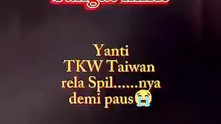 Twitter Video yanti tkw taiwan viral video viral yanti