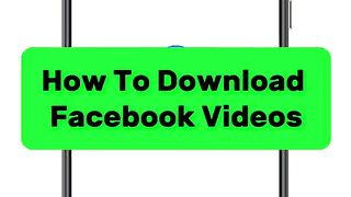 facebook video download